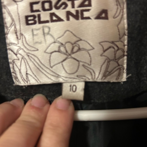 Women’s Costa Blanca coat size 10 - Picture 6 of 7